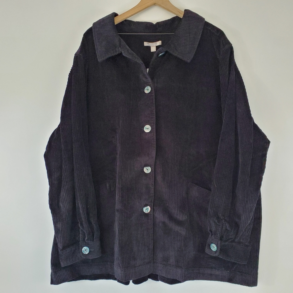 Women Within corduroy jacket